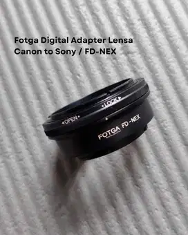 Fotga Digital Adapter Canon Lensa to Sony / FD-NEX