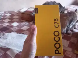 (NEW SEGEL) Xiaomi Poco C75 6/128 Green garansi resmi indo BARU 100%