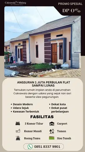 Ga Pake DP, Rumah Subsidi View Villa!