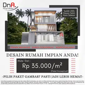 Jasa Desain Rumah - Jasa Arsitek - Interior Desain - Drafter