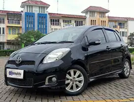 LOW KM TDP 5,JT Toyota Yaris 1.5 S Bensin-MT Hitam 2012