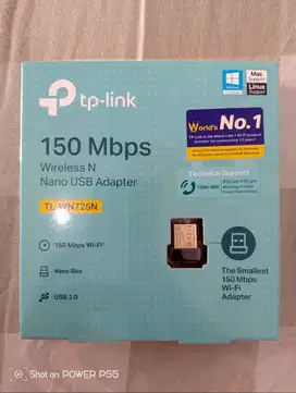 TP-LINK WIFI ADAPTER USB WIRELESS 150 Mbps