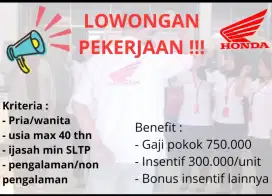 Lowongan kerja / loker (marketing)