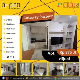 Jual Apartment 1 Kamar Full Furnish di Gateway Pasteur