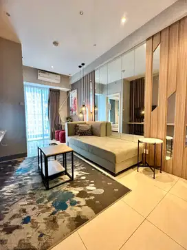 SEWA TAHUNAN ANDERSON TOWER APARTEMEN 2BR FURNISHED LANTAI RENDAH 54m2