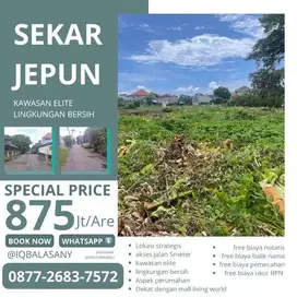 jual tanah premium BUC Sekar jepun