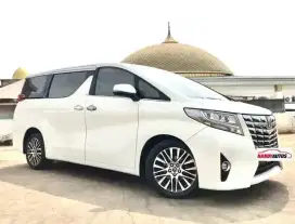 Toyota Alphard 2.5 G Tahun 2015 Automatic Putih