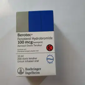 BEROTEC INHALER 100 mcg/semprot