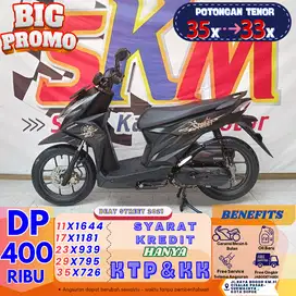 (potongan tenor 2bulan dp:400 beat street tahun 2021 cash credit