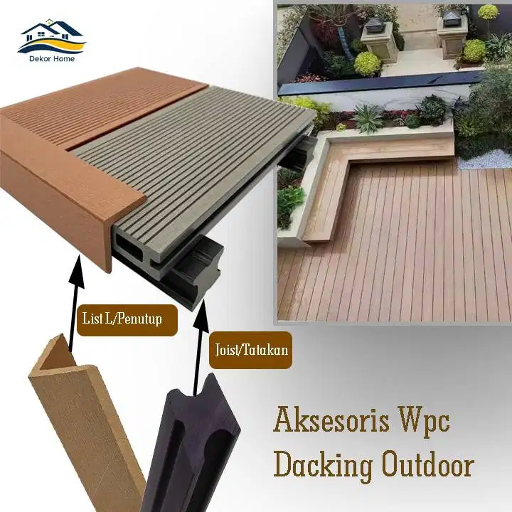 Aksesoris Joist Decking Decking outdoor 2,9 Meter