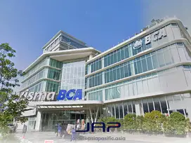 Sewa Kantor Wisma BCA Luas 992 M2 Bare di BSD Serpong Tangerang