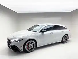 MERCEDES BENZ CLA45 S AMG 2022 WHITE ON BLACK