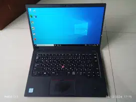 lenovo thinkpad x1 carbon core i5 8365U ram16gb ssd256gb 14inch murah