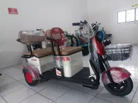 Roda3 sepeda listrik Saige di promo