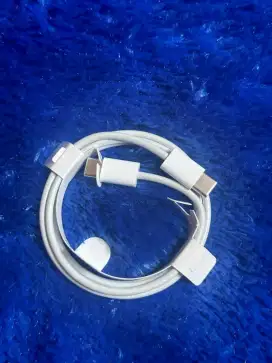 Kabel Charger Apple iPad AirPods iPhone Type C to C  Original 100%