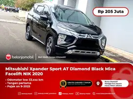 [ LOW KM 33RB ] Mitsubishi Xpander Sport AT HITAM Facelift 2020/2021