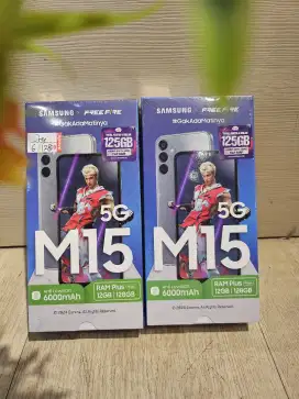 Jual Samsung M15 5G 6/128 New GARANSI RESMI