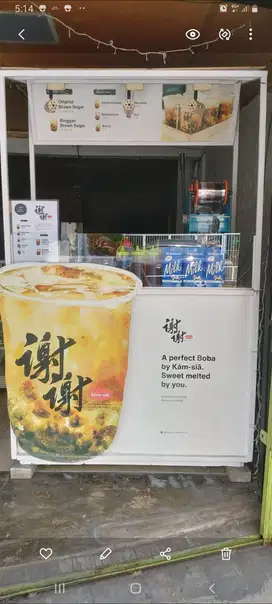 Kamsia Boba Minuman