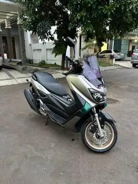 Yamaha N-Max Tahun 2017 Plat Cantik Abu Glossy