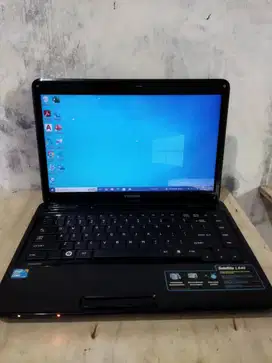 Laptop Bekas Second Murah Toshiba L640 Proc core i3 , Ram 4Gb SSd 120