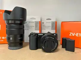 (SOLD) Kamera Mirrorless Vlogger Sony ZV-E10 4K