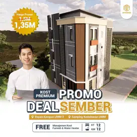 KOST PREMIUM MALANG SAMPING FAKULTAS KEDOKTERAN UMM