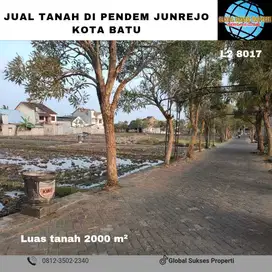 Tanah Sawah Luas Cocok Untuk Cluster di Junrejo Kota Batu