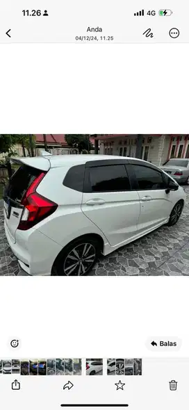 Dijual Jazz RS metik tahun 2018