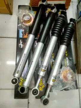 Shock absorber merk RAW predator buat mobil Toyota Fortuner Hilux