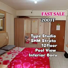 Jual Unit Studio Full Furnished Apartment Gateway Cicadas Bandung