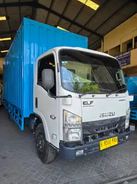 Isuzu NMR81Long 150PS Box Besi Jumbo 2022 pmk 2023