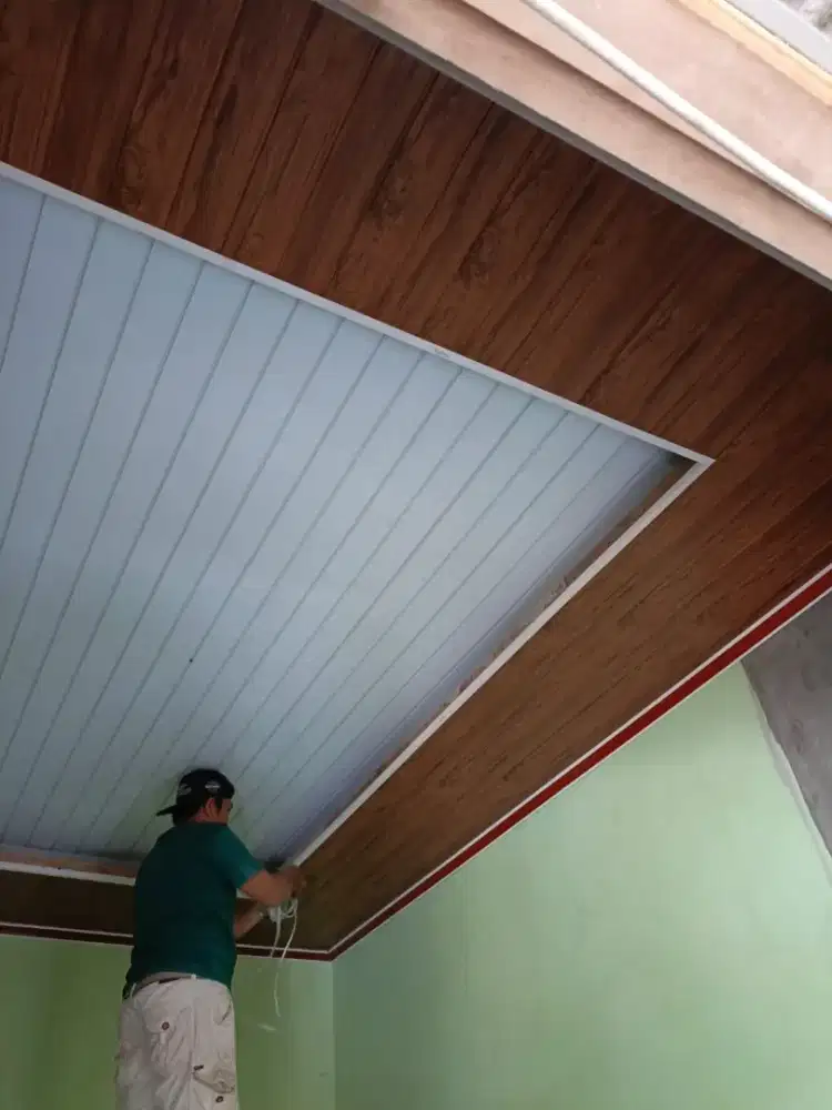 plafon pvc terpasang