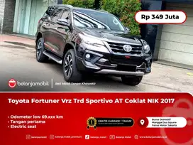 [ LOW KM ] Toyota Fortuner Vrz Trd Sportivo AT Coklat 2017/2018