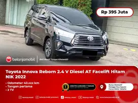 [ 2TV ] Toyota Innova Reborn 2.4 V Diesel AT Facelift Hitam 2022/2023