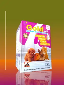 Gold Milk susu kucing dan anjing