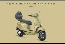 Vespa Giallo 75 Anniversary limited edition