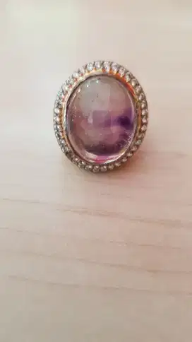 Cincin kecubung atau amethyst