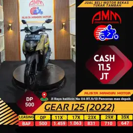 MOTOR MURAH TAHUN MUDA PAJAK HIDUP MESIN JOSSS GEAR 125 2022