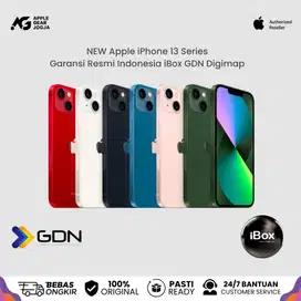 (iBox) New iPhone 13 128GB 256GB Garansi Resmi Indonesia GDN IBox