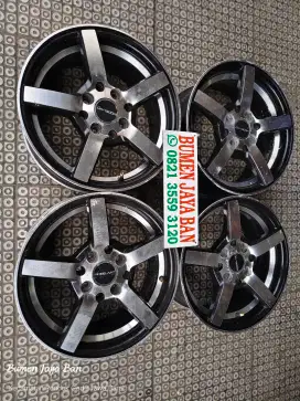 Vekg Racing R14 pcd 4x100/114 untuk avanza xenia futura datsun calya