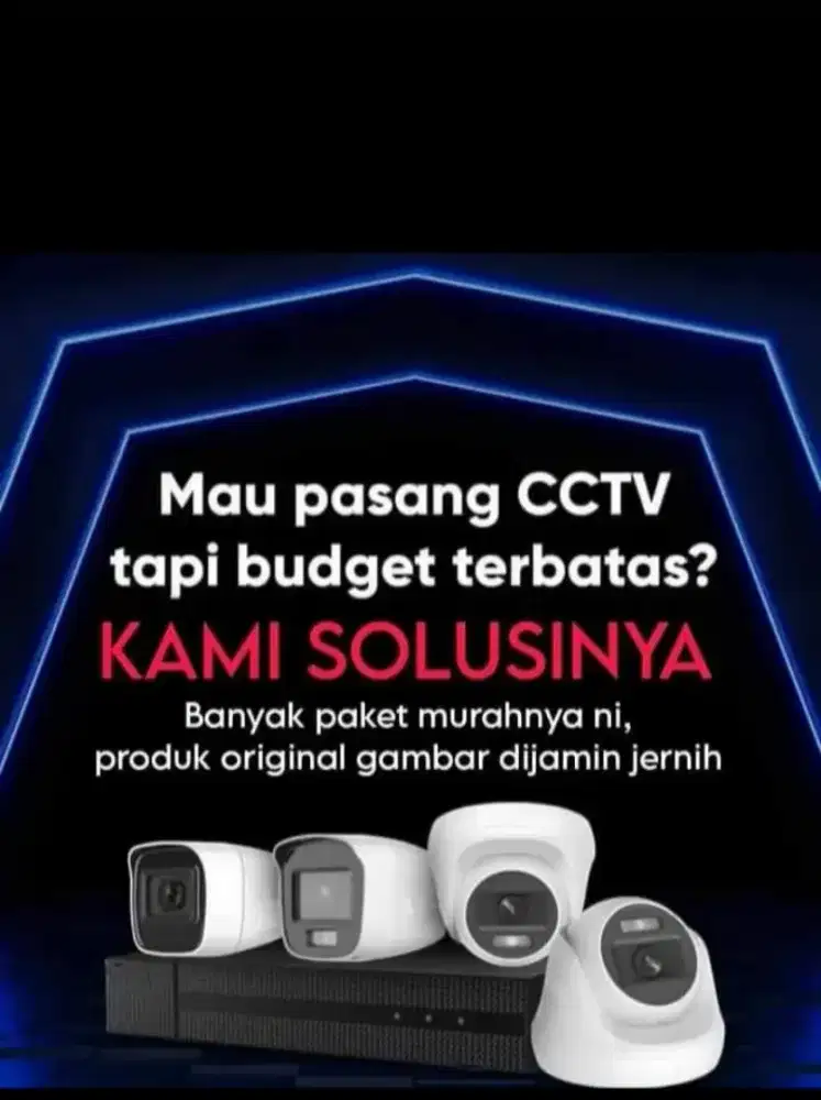 Paket lengkap kamera cctv