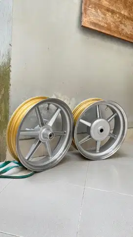 Velg vrossi aerox silver polish