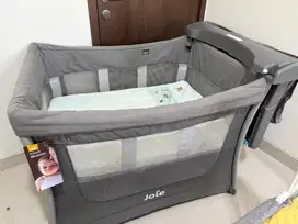 Babybox Joie Illusion Travel Cot | Ranjang Bayi Joie Lipat Mothercare