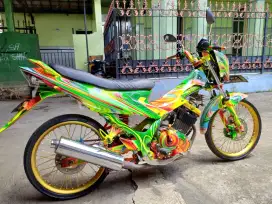 Suzuki Satria Fu 150 Full modifikasi