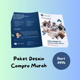 Paket Desain Compro | Company Profile