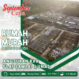 Rumah Subsidi DP Ringan Bangunan Berkualitas