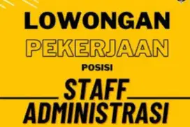 Lowongan kerja ADMIN