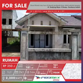 RUMAH SIAP HUNI DI DAERAH PONTIANAK TIMUR DEKAT SEKOLAHAN TERPADU