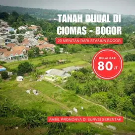 Tanah di Ciomas Bogor, Asri Dan Sejuk Bisa Dicicil Tanpa Bunga