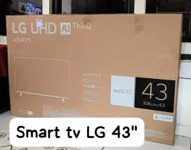 SMART TV LG 43 INC MULUS SEPERTI BARU NO MINUS